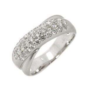 Ponte Vecchio Diamond 0.50ct Ring 18K WG 750 Size4.5(US) 90286731